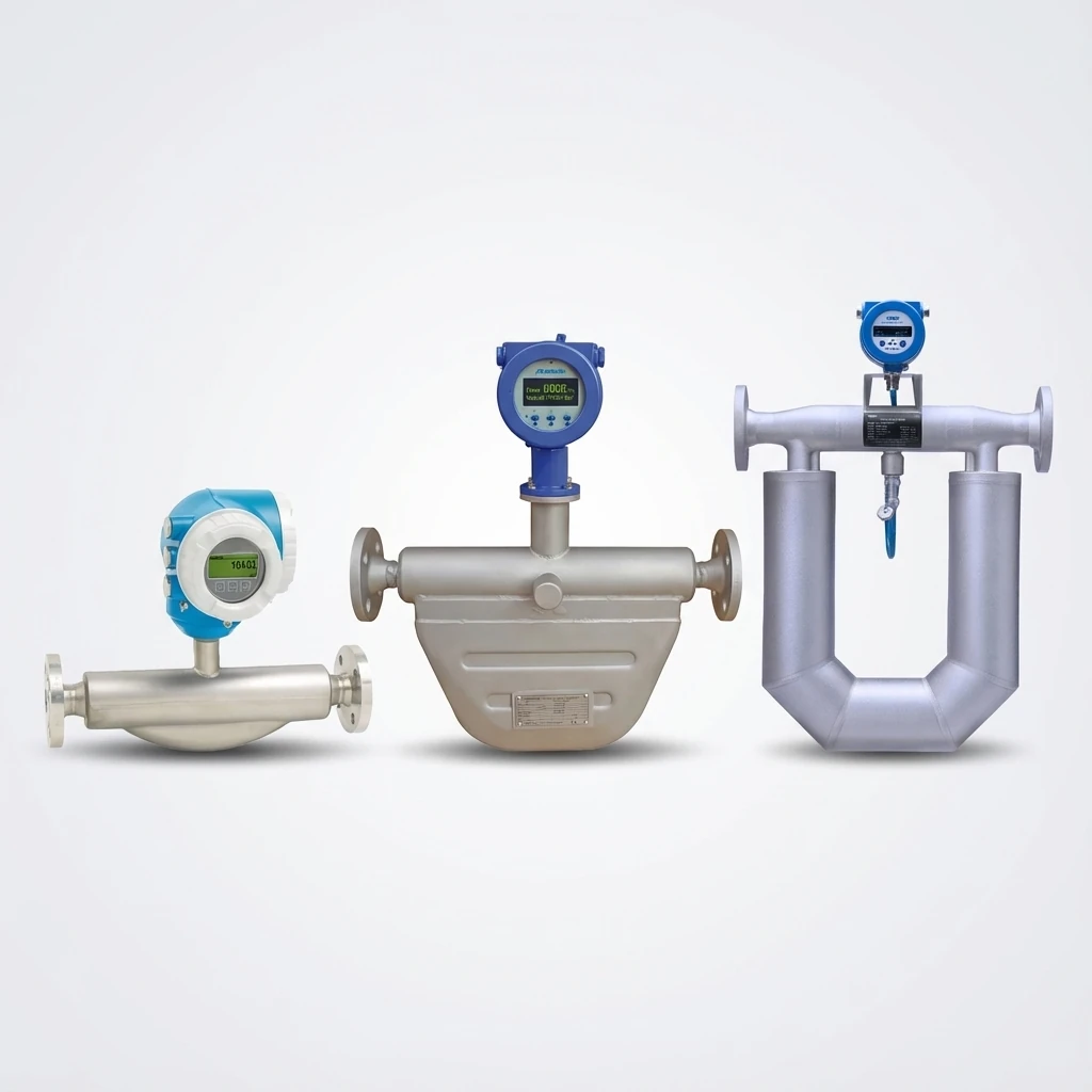 فلومتر جرمی کوریولیس (Coriolis flow meter)